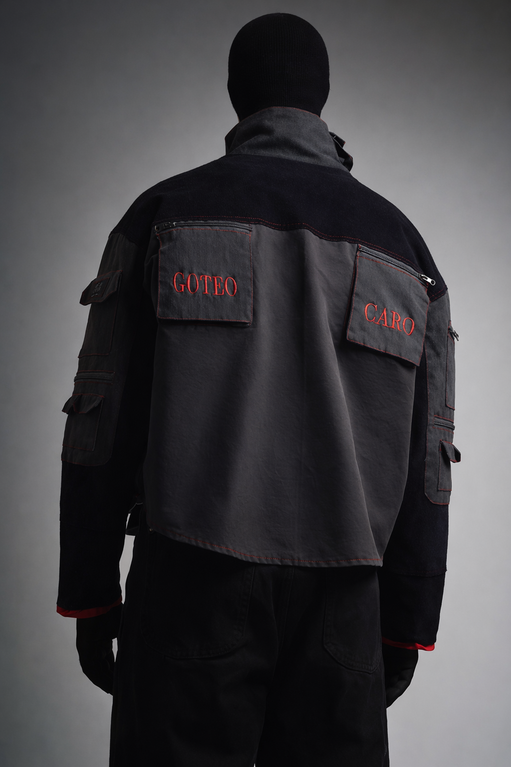 TACTIC UTILITY JACKET - NOIR