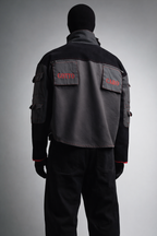 TACTIC UTILITY JACKET - NOIR